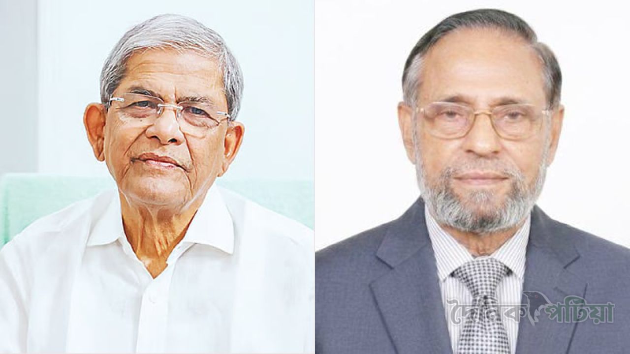বিএনপির মির্জা ফখরুল ও ১১ জোটের অলি আলোচনায়