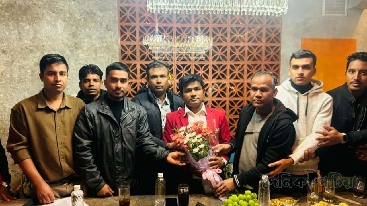 মঙ্গোলিয়া প্রবাসী বাংলাদেশি ঐক্যের সভাপতি আসিফ সেক্রেটারি আনোয়ার